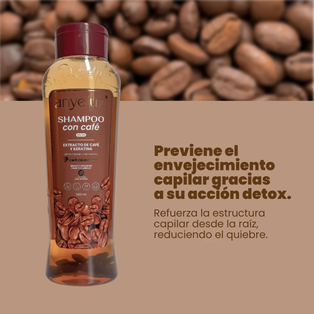 Shampoo con Café