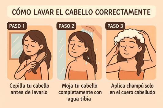 🧼💆‍♀️ Blog: Cómo Lavar tu Cabello Correctamente Paso a Paso