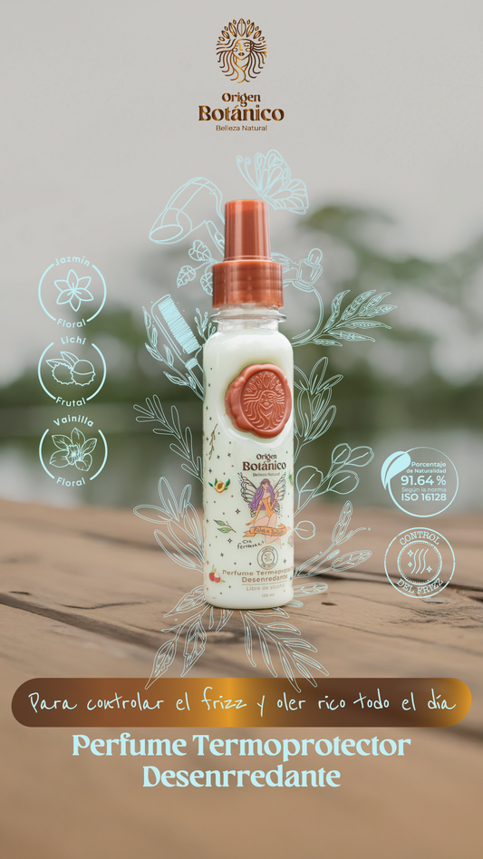 Perfume, termoprotector, Desenredante 120ml