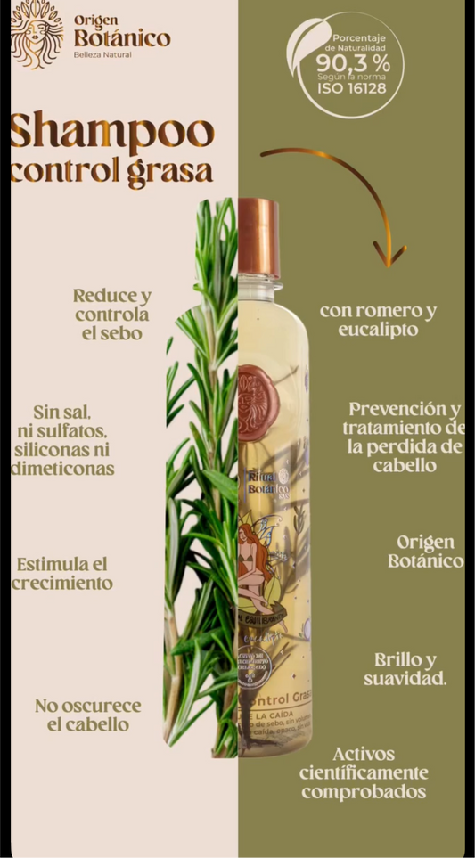 Shampoo ritual con Romero 450ml