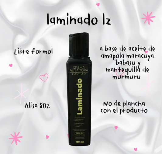Crema Alisadora, capilar laminado. L Z.