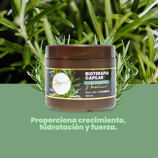Bioterapia Capilar Con Romero &Bioelixir