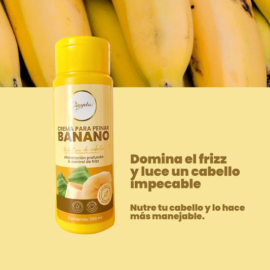 Crema De Peinar Con Banano