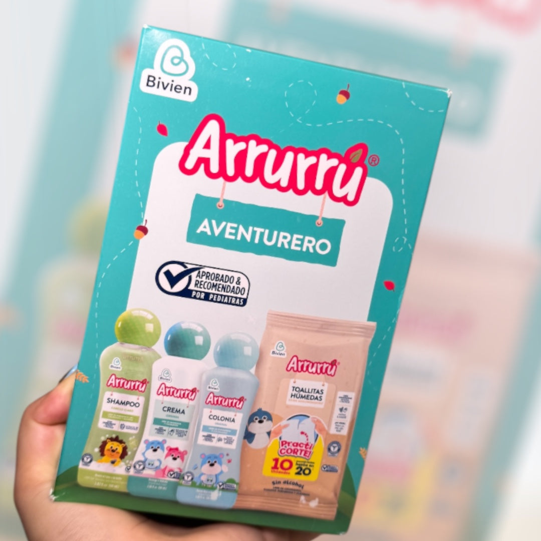 Kit Viajero Arrurrú Aventurero